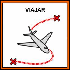 VIAJAR - Pictograma (color)
