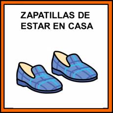 ZAPATILLAS DE ESTAR EN CASA - Pictograma (color)