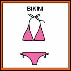 BIKINI - Pictograma (color)