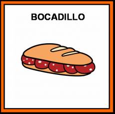 BOCADILLO - Pictograma (color)