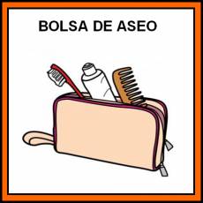 BOLSA DE ASEO - Pictograma (color)