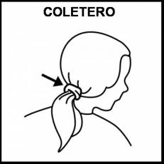 COLETERO - Pictograma (blanco y negro)