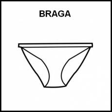 BRAGA - Pictograma (blanco y negro)