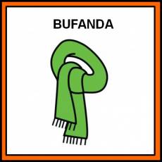 BUFANDA - Pictograma (color)