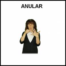 ANULAR (DEDO) - Signo