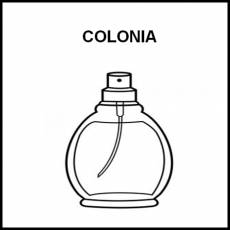 COLONIA - Pictograma (blanco y negro)