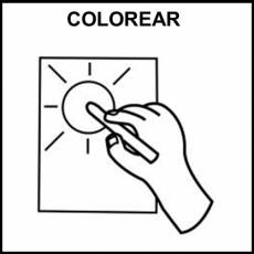 COLOREAR - Pictograma (blanco y negro)