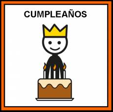 CUMPLEAÑOS - Pictograma (color)