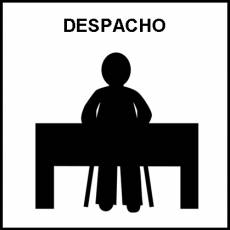 DESPACHO - Pictograma (blanco y negro)