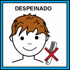 DESPEINADO - Pictograma (color)