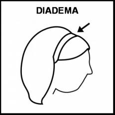 DIADEMA - Pictograma (blanco y negro)