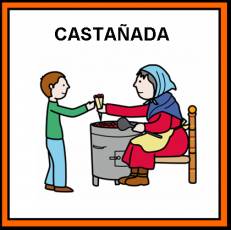 CASTAÑADA - Pictograma (color)