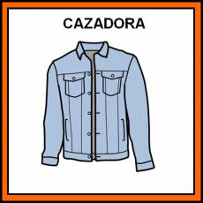 CAZADORA - Pictograma (color)
