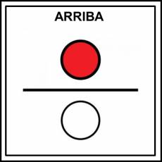 ARRIBA - Pictograma (color)