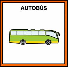 AUTOBÚS - Pictograma (color)