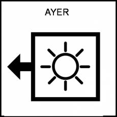 AYER - Pictograma (blanco y negro)