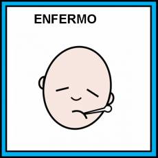 ENFERMO - Pictograma (color)
