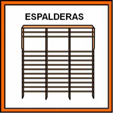 ESPALDERAS - Pictograma (color)