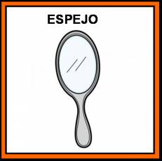 ESPEJO (DE MANO) - Pictograma (color)