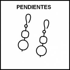 PENDIENTES - Pictograma (blanco y negro)