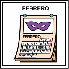 FEBRERO - Pictograma (color)