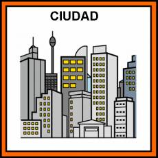 CIUDAD - Pictograma (color)