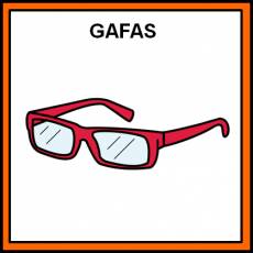 GAFAS - Pictograma (color)
