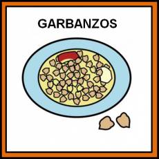 GARBANZOS (GUISO) - Pictograma (color)