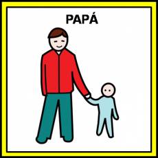 PAPÁ - Pictograma (color)