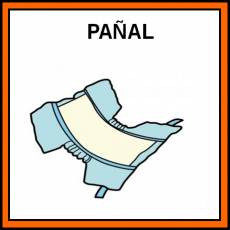 PAÑAL - Pictograma (color)