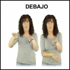 DEBAJO - Signo