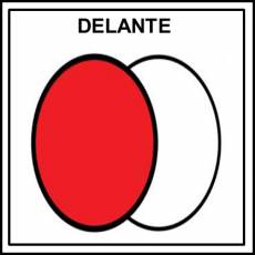DELANTE - Pictograma (color)