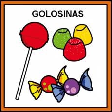 GOLOSINAS - Pictograma (color)