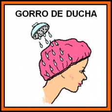 GORRO DE DUCHA - Pictograma (color)