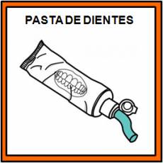 PASTA DE DIENTES - Pictograma (color)