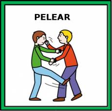 PELEAR - Pictograma (color)