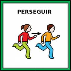 PERSEGUIR - Pictograma (color)