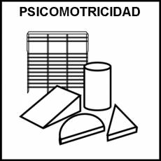 PSICOMOTRICIDAD - Pictograma (blanco y negro)