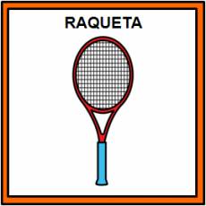 RAQUETA - Pictograma (color)