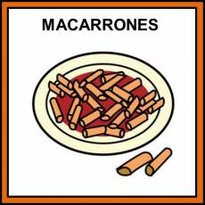 MACARRONES - Pictograma (color)