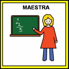 MAESTRA - Pictograma (color)