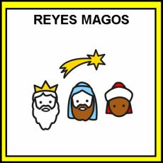 REYES MAGOS - Pictograma (color)