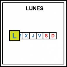 LUNES - Pictograma (color)