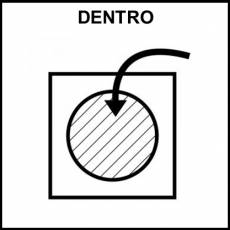 DENTRO - Pictograma (blanco y negro)
