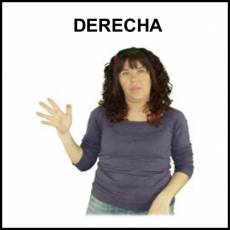 DERECHA - Signo