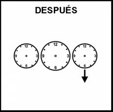 DESPUÉS - Pictograma (blanco y negro)