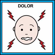 DOLOR - Pictograma (color)