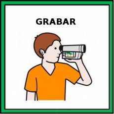 GRABAR (EN VÍDEO) - Pictograma (color)