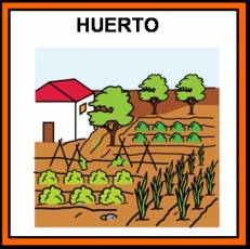 HUERTO - Pictograma (color)