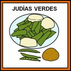 JUDÍAS VERDES (GUISO) - Pictograma (color)